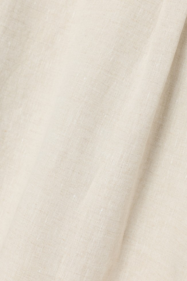 Camisa regular fit em linho