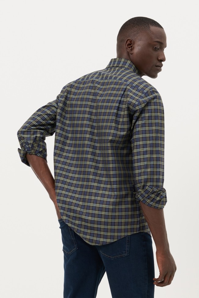 Camisa xadrez regular fit 