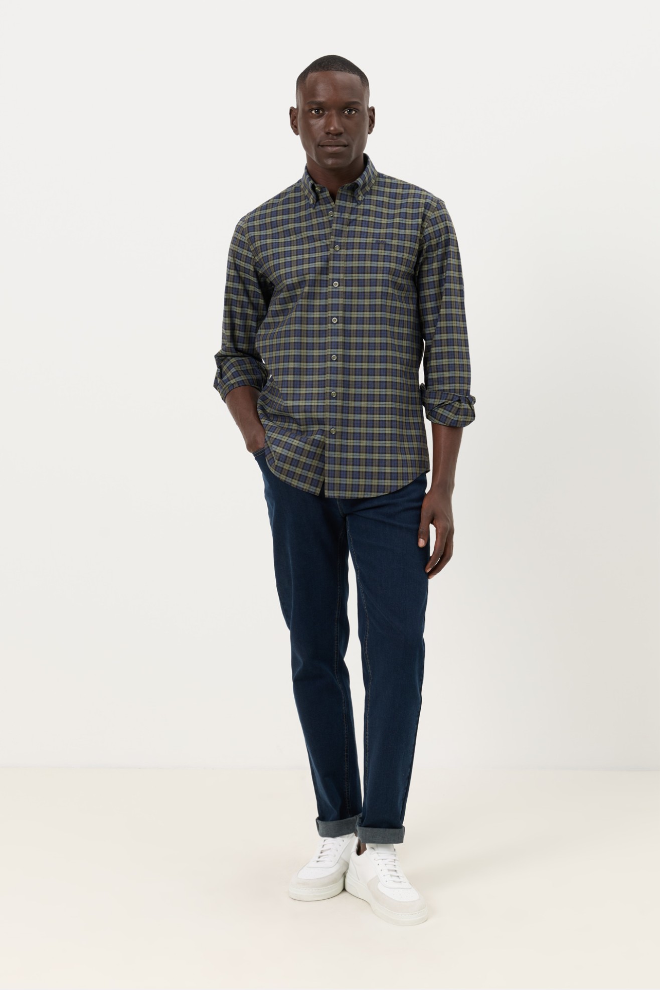 Camisa xadrez regular fit 