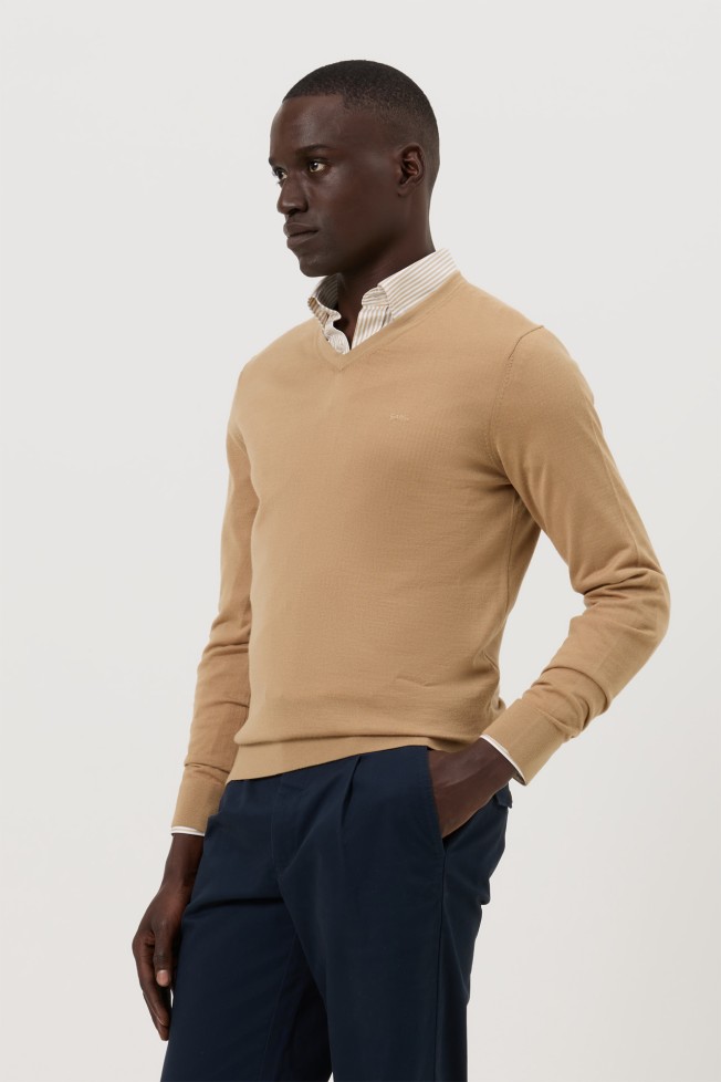 Jersey de punto de lana merino