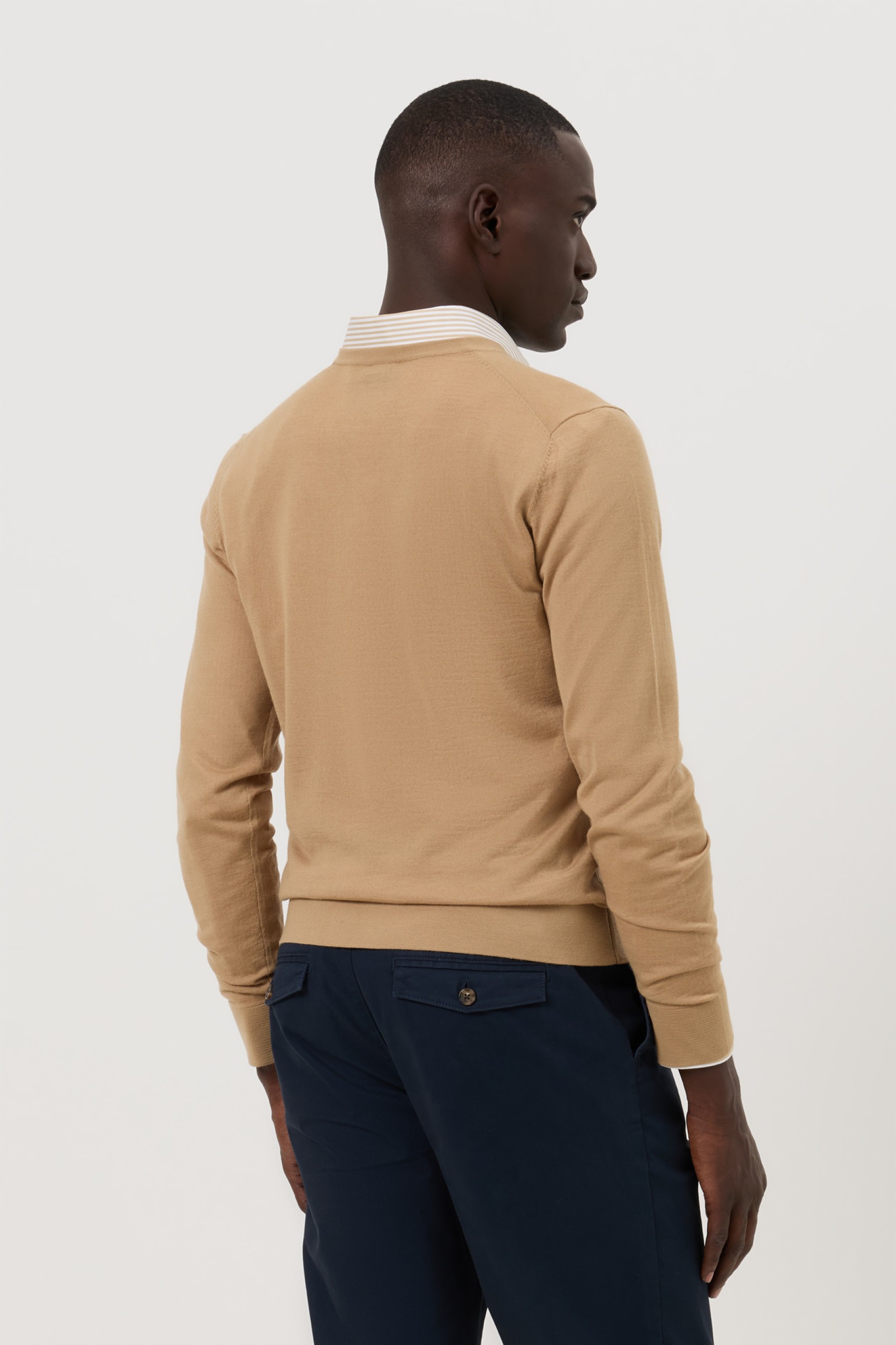 Jersey de punto de lana merino