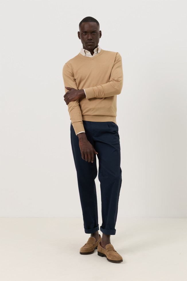 Jersey de punto de lana merino