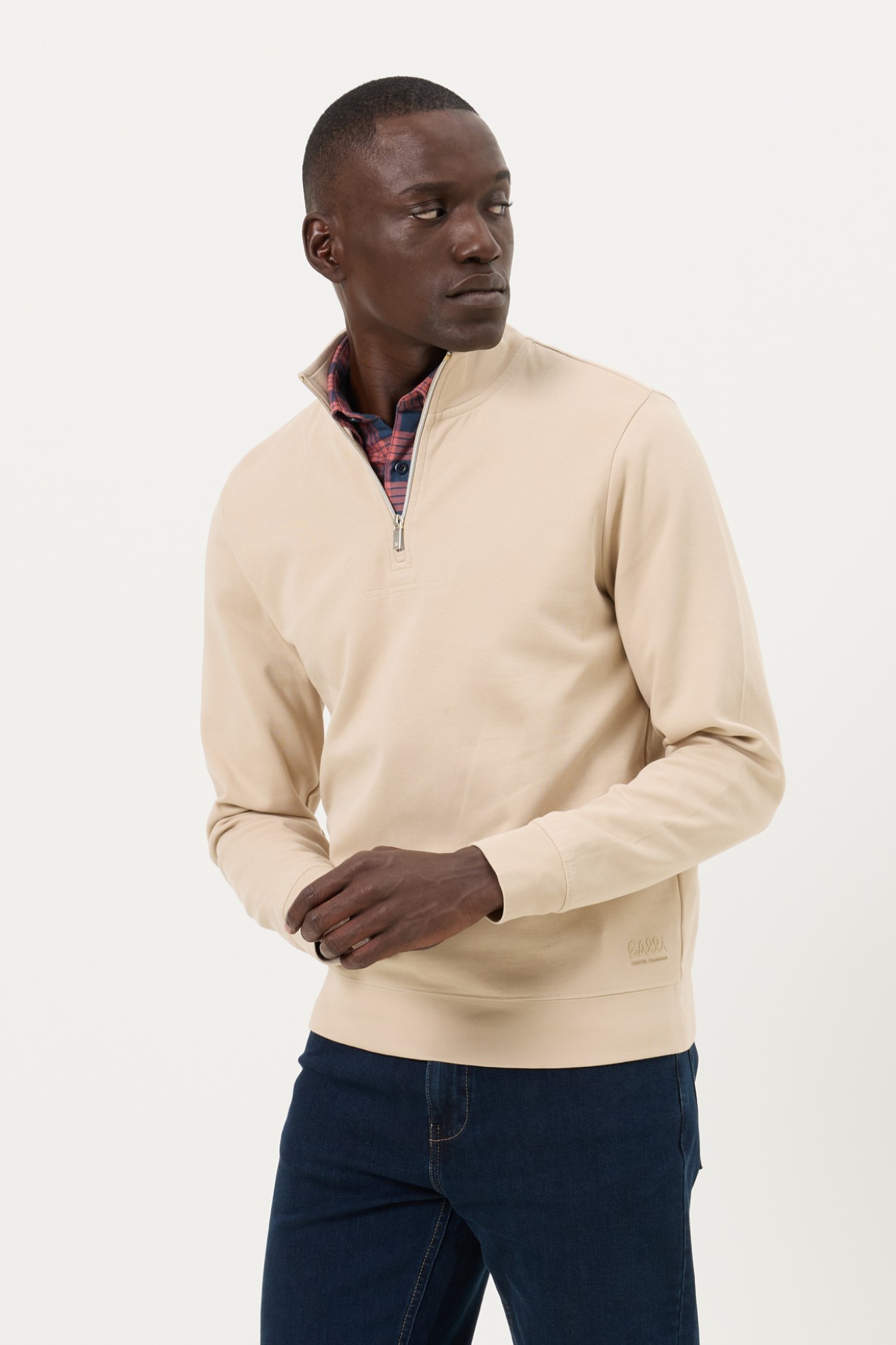 Camisola malha em algod�o