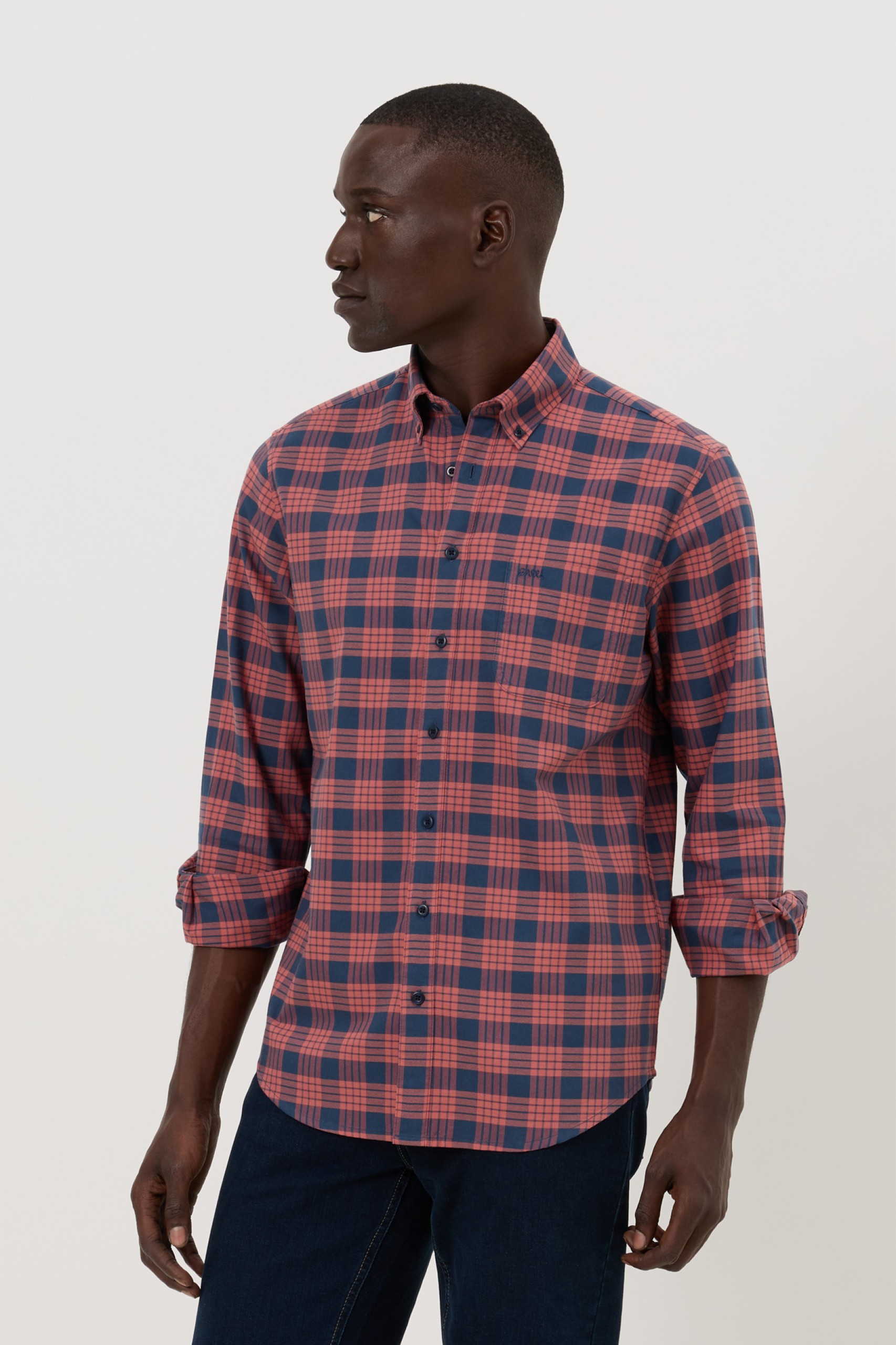 Camisa de cuadros regular fit