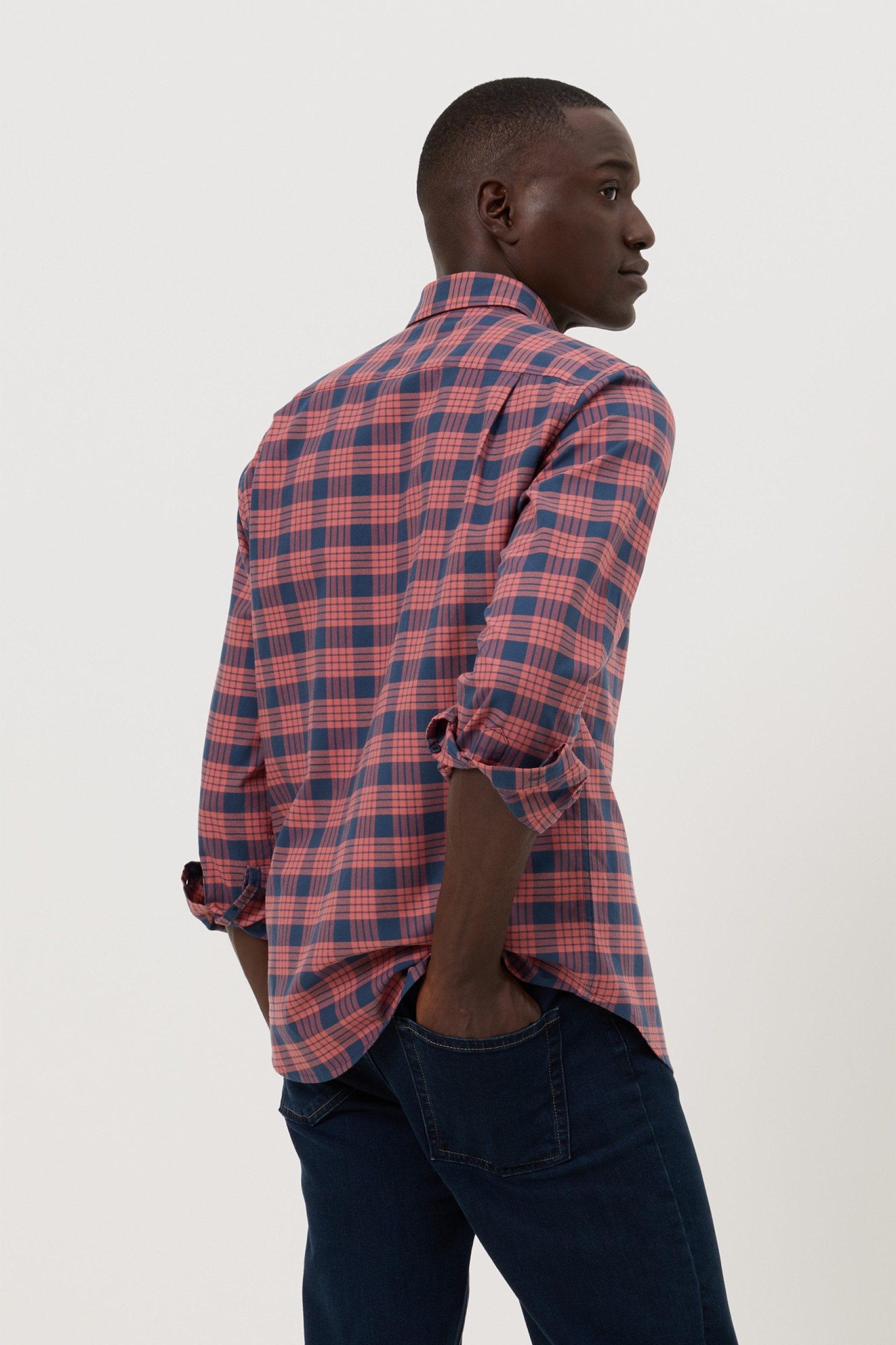 Camisa de cuadros regular fit