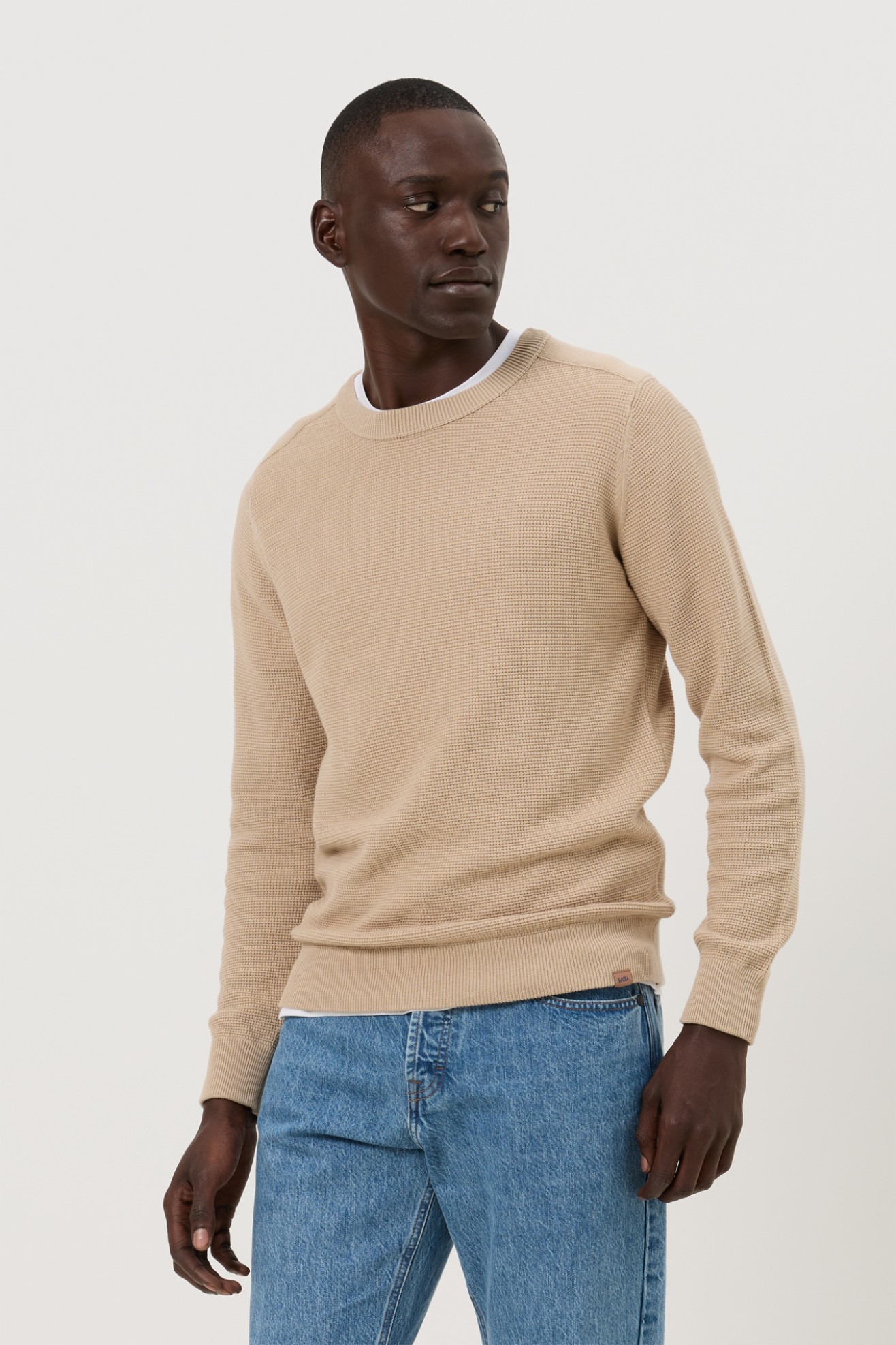 Camisola de malha em algod�o 