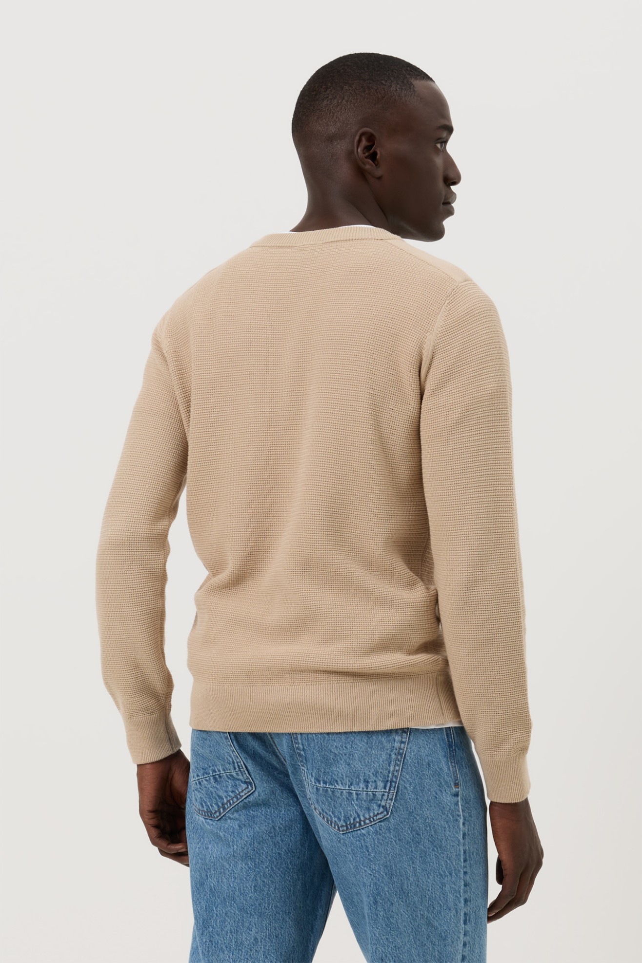 Camisola de malha em algod�o 