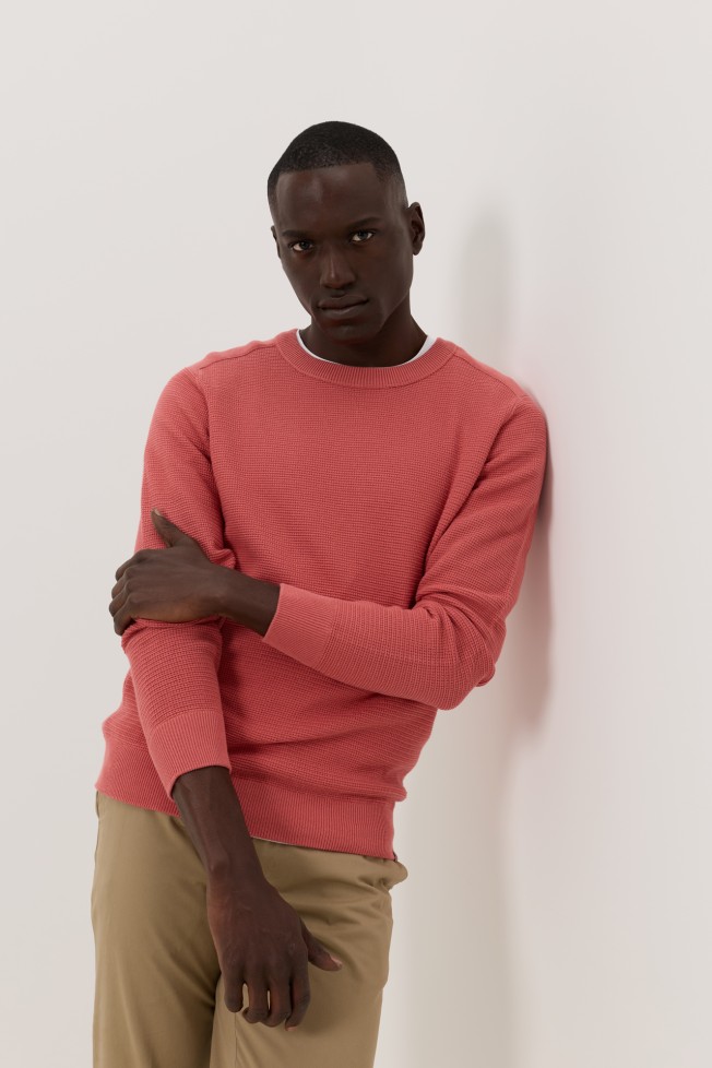 Camisola de malha em algod�o 