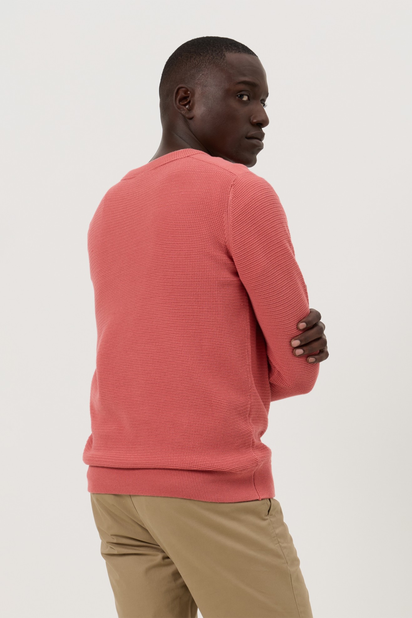 Camisola de malha em algod�o 