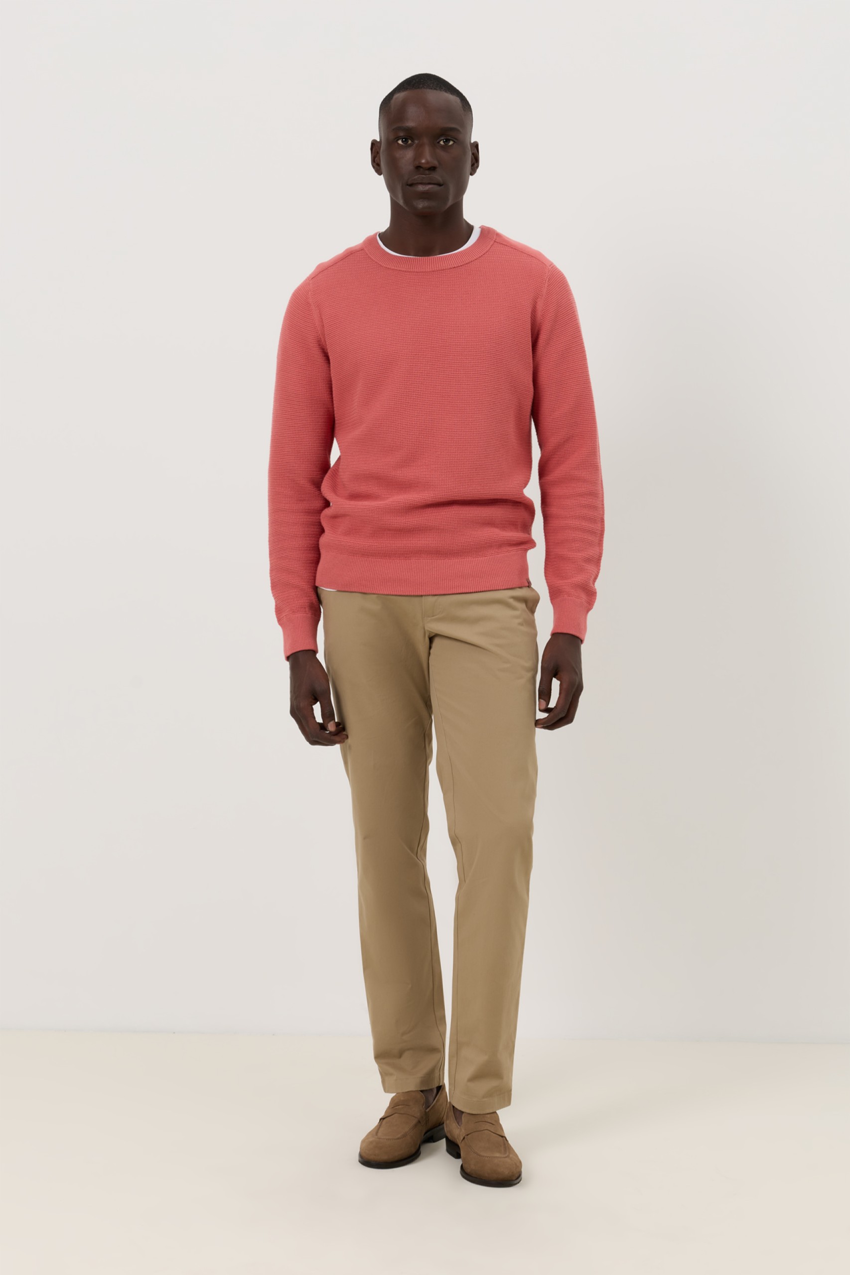 Camiseta de punto de algodón