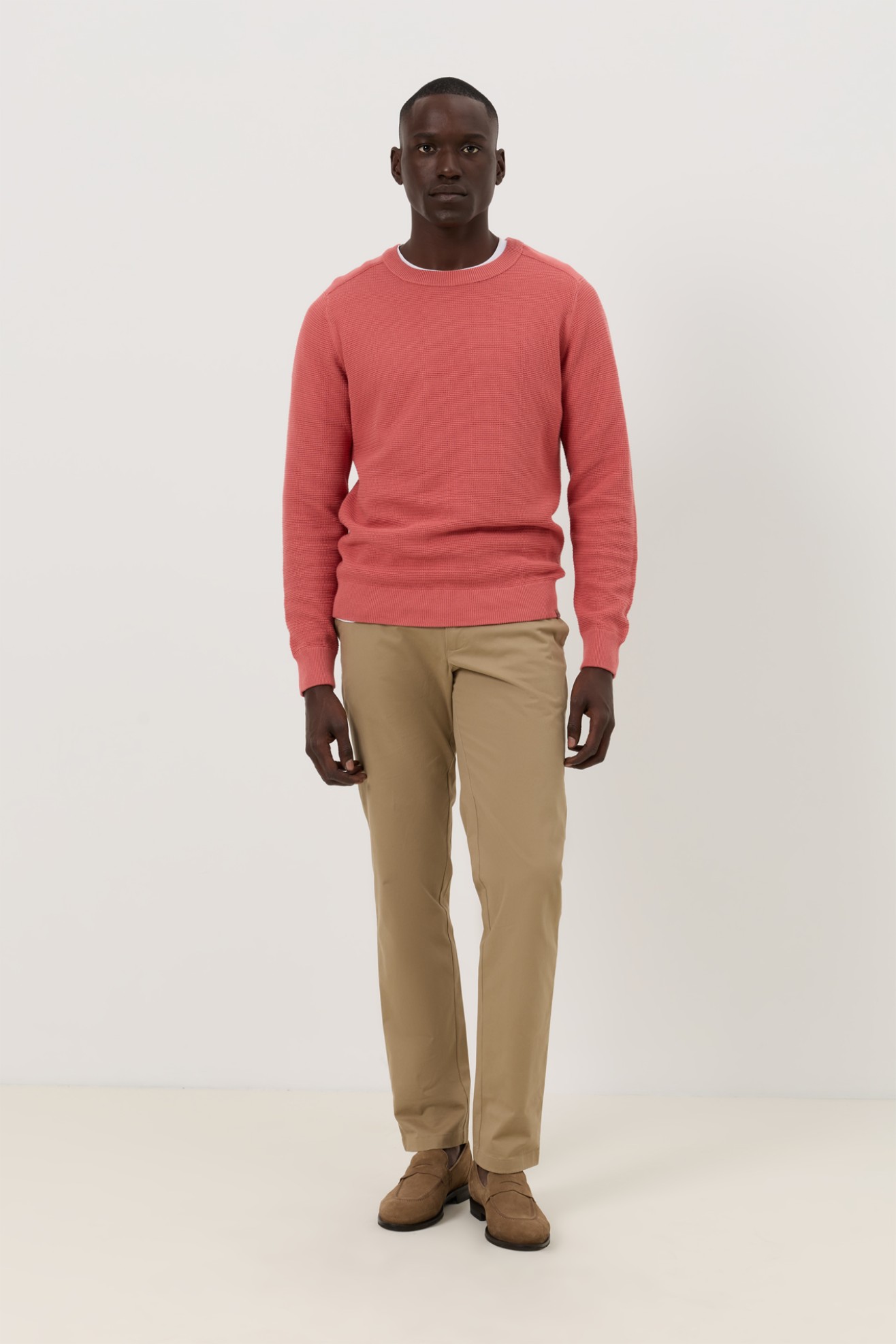 Camisola de malha em algod�o 