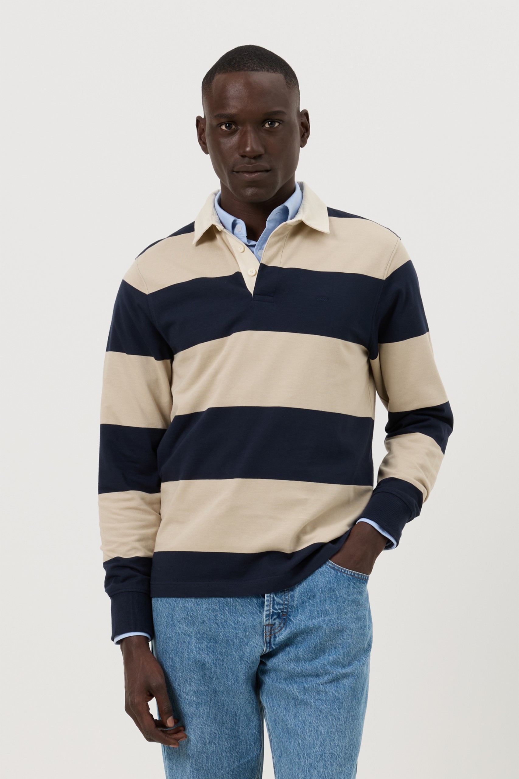 Polo rubí de algodón