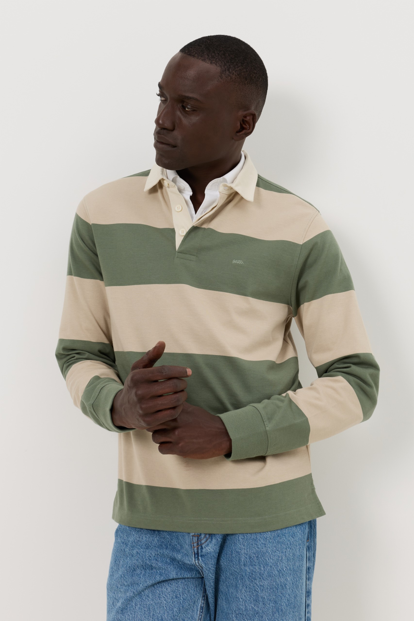 Polo rubí de algodón