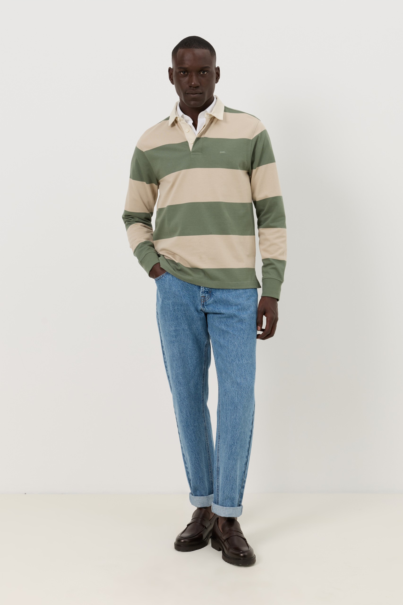 Polo rubí de algodón