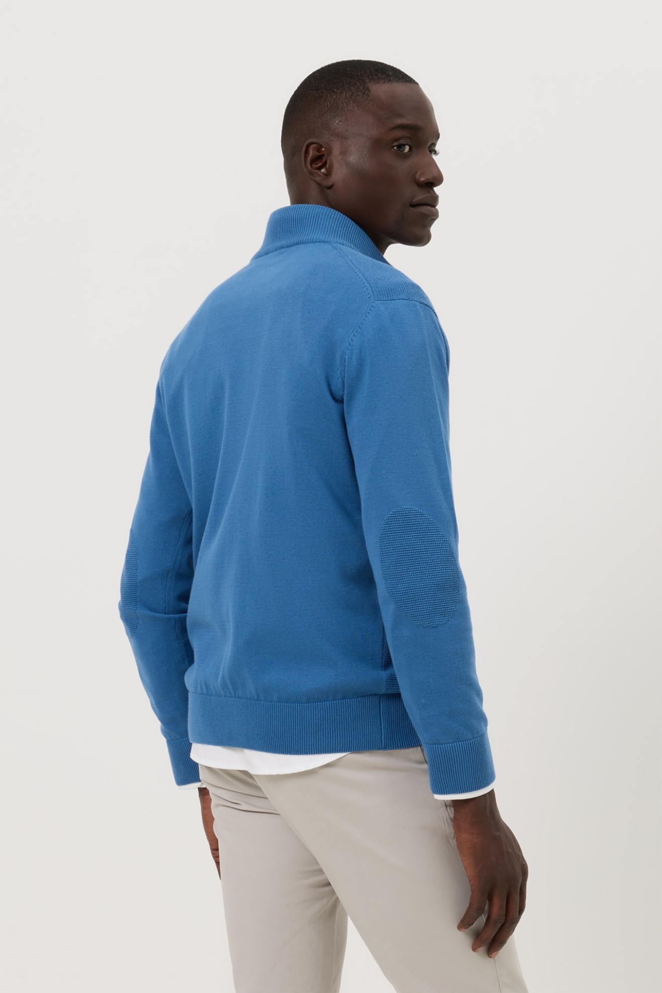 Chaqueta de punto tricotada