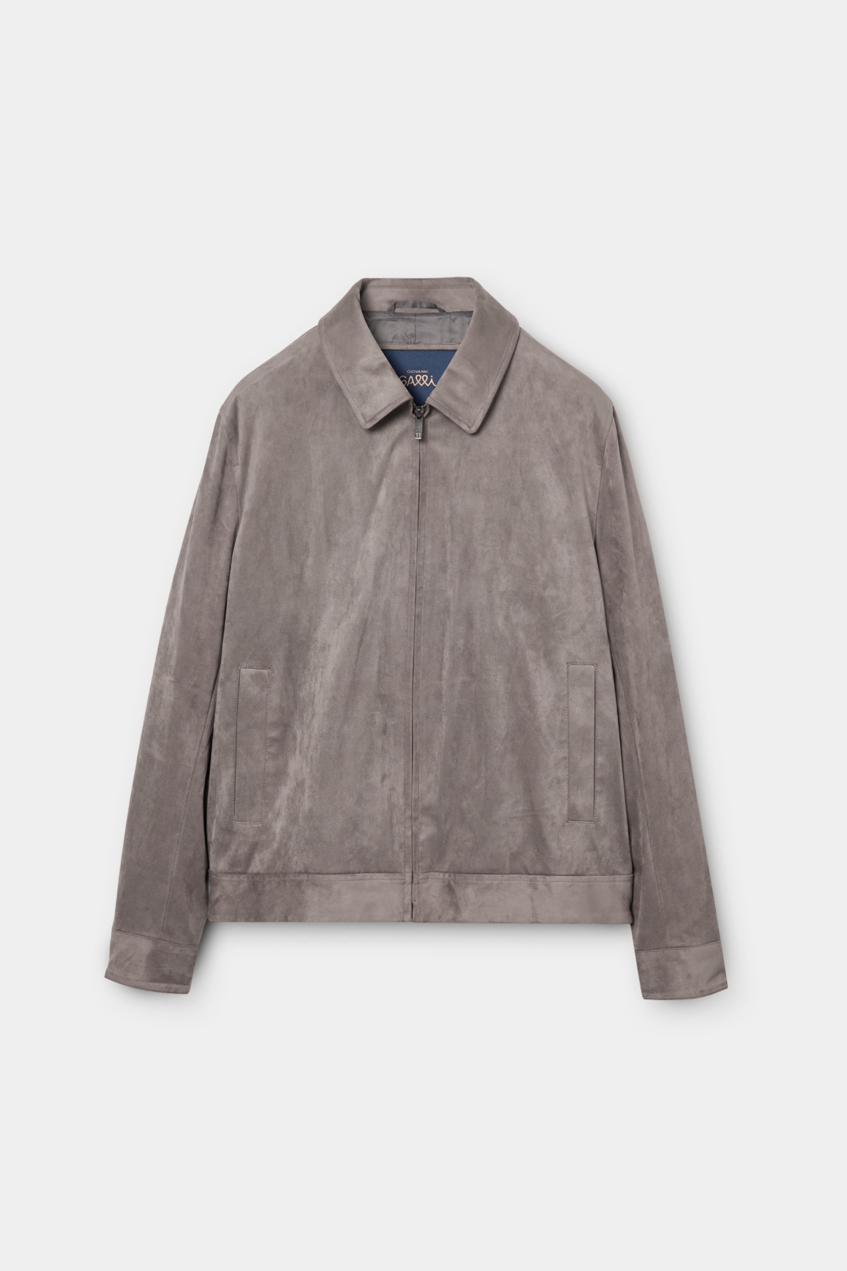 Chaqueta con efecto ante