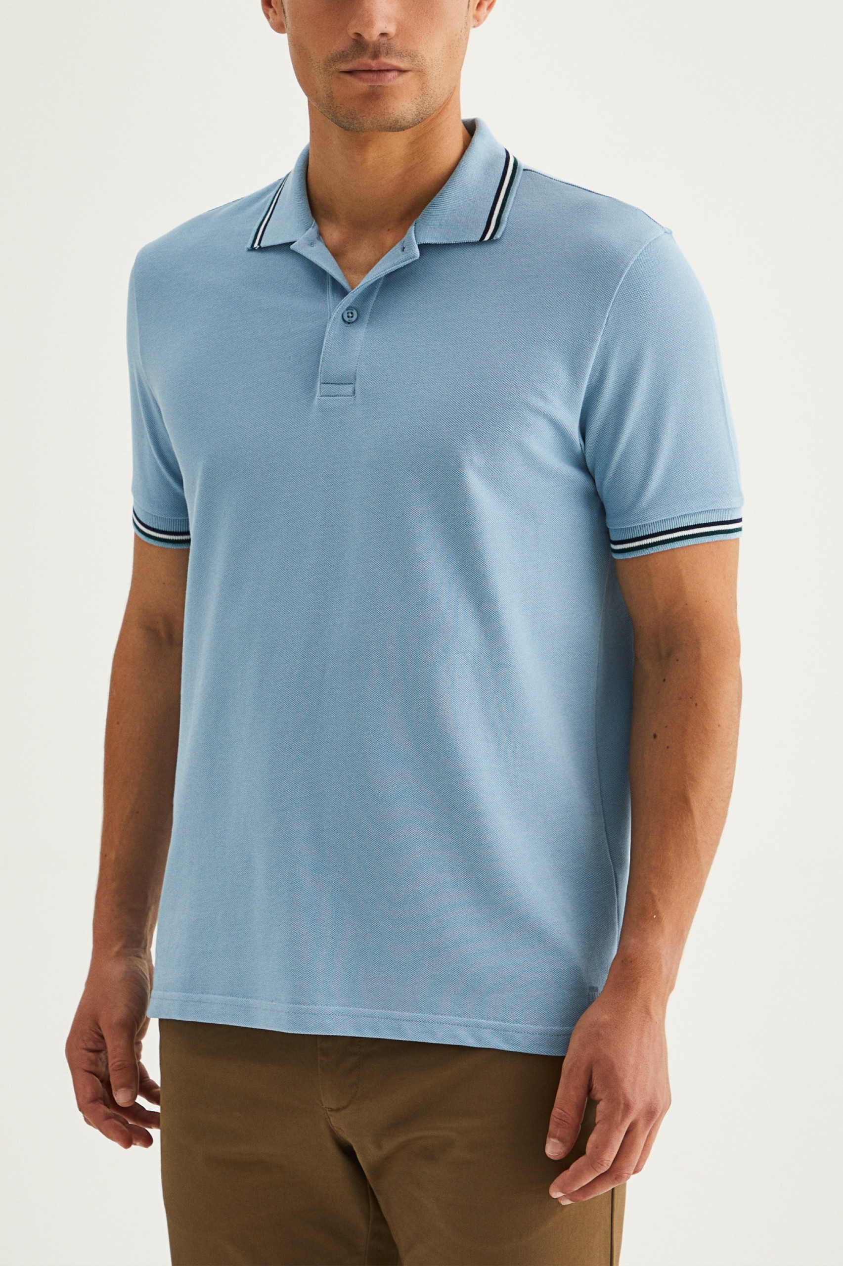 Polo de piqué 100% algodón