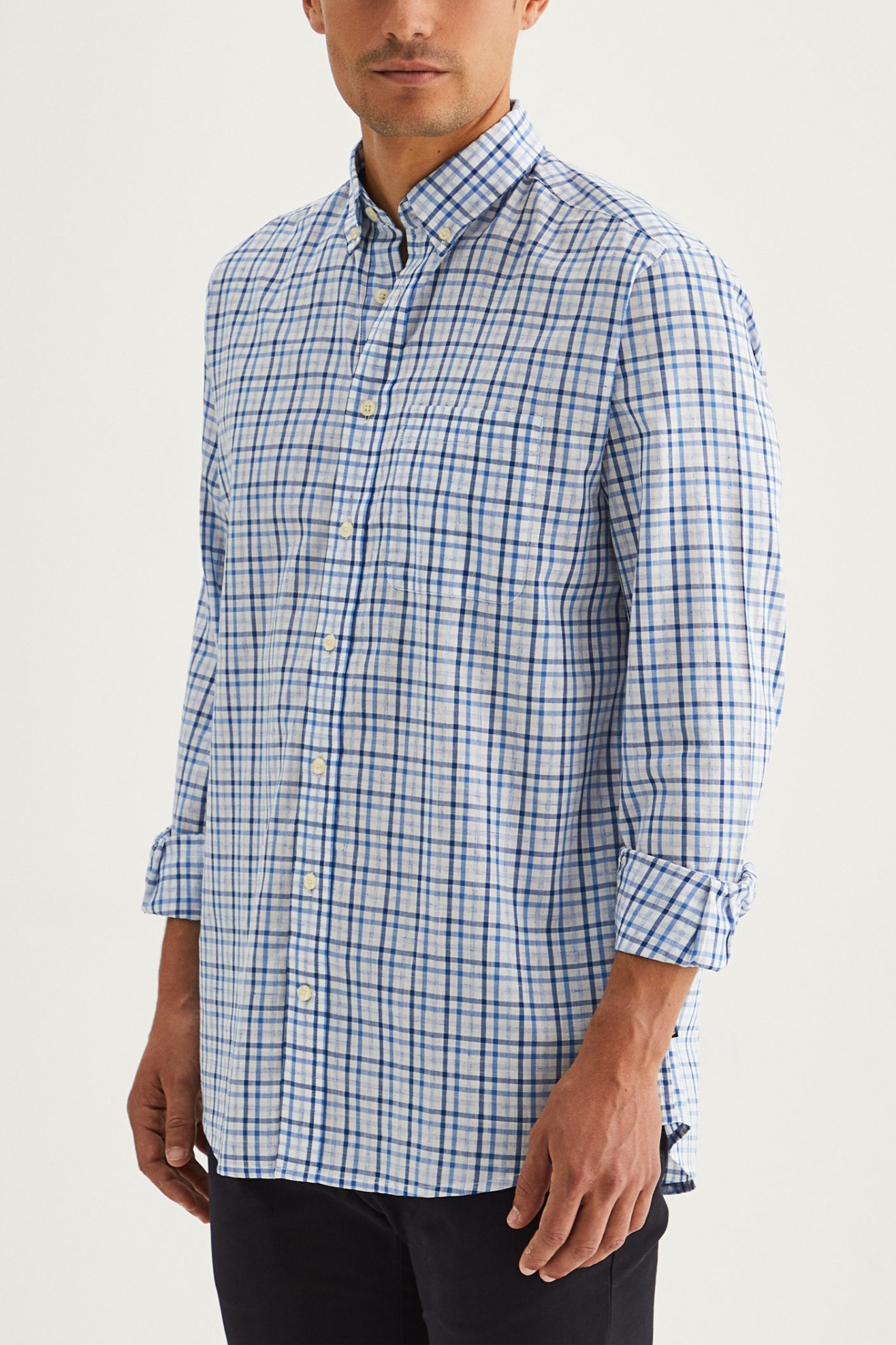 Camisa xadrez regular fit