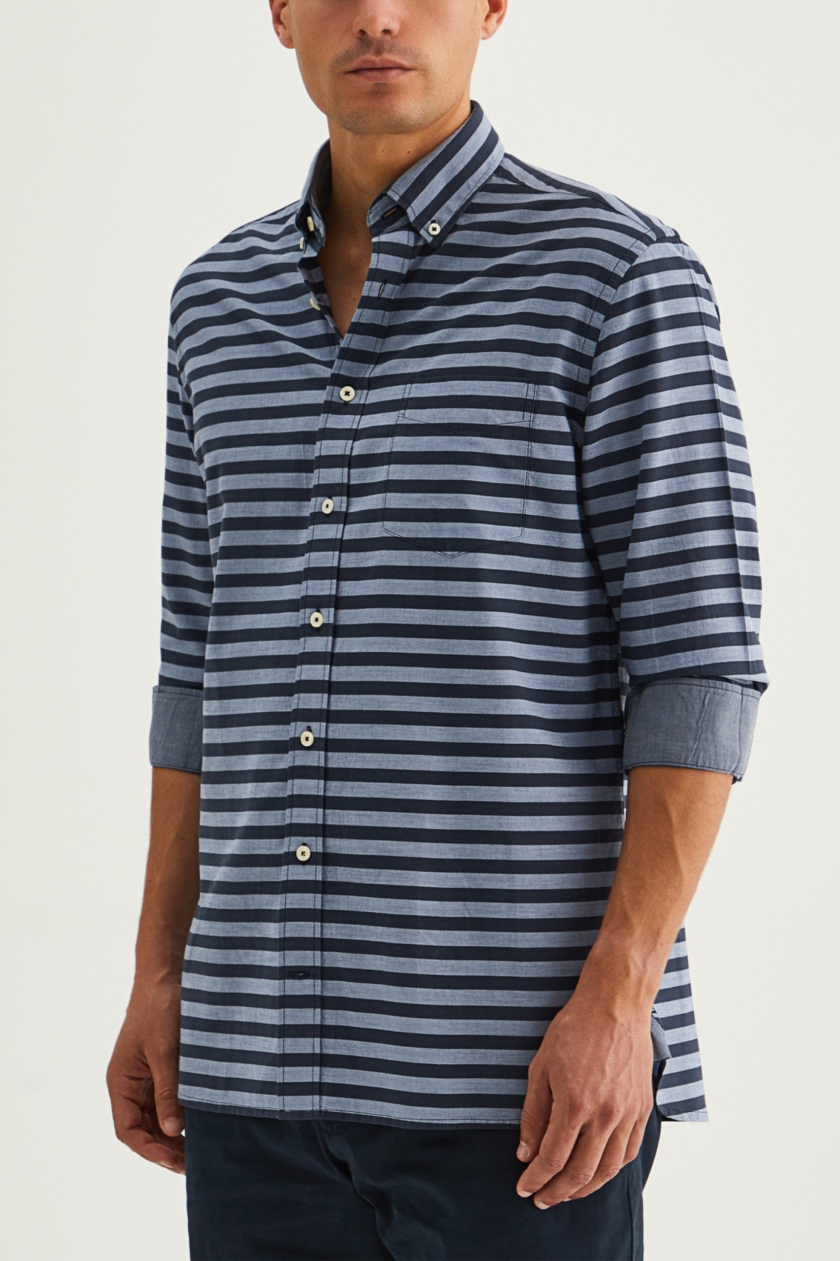 Camisa de rayas regular fit