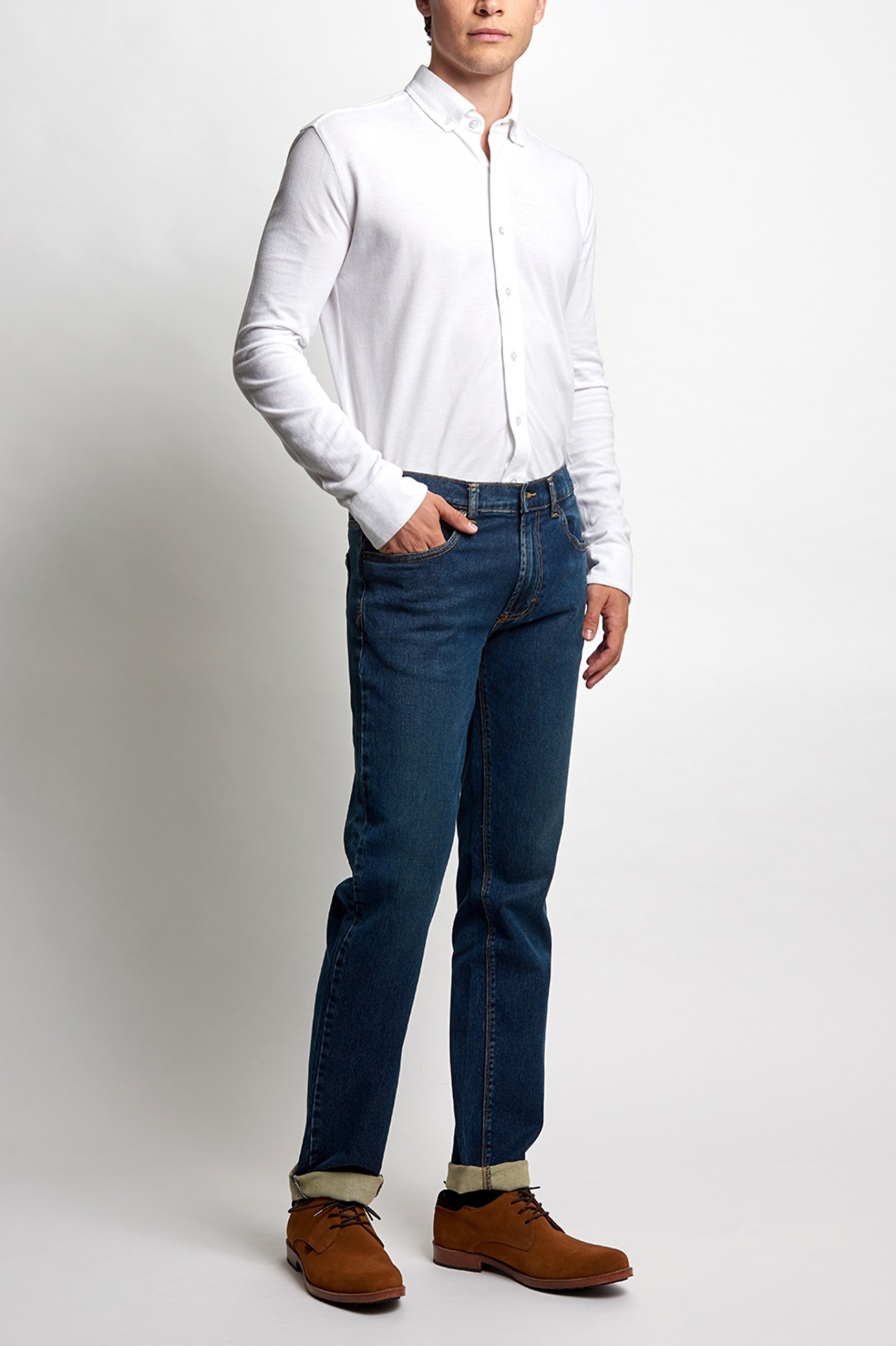 Camisa desportiva slim fit