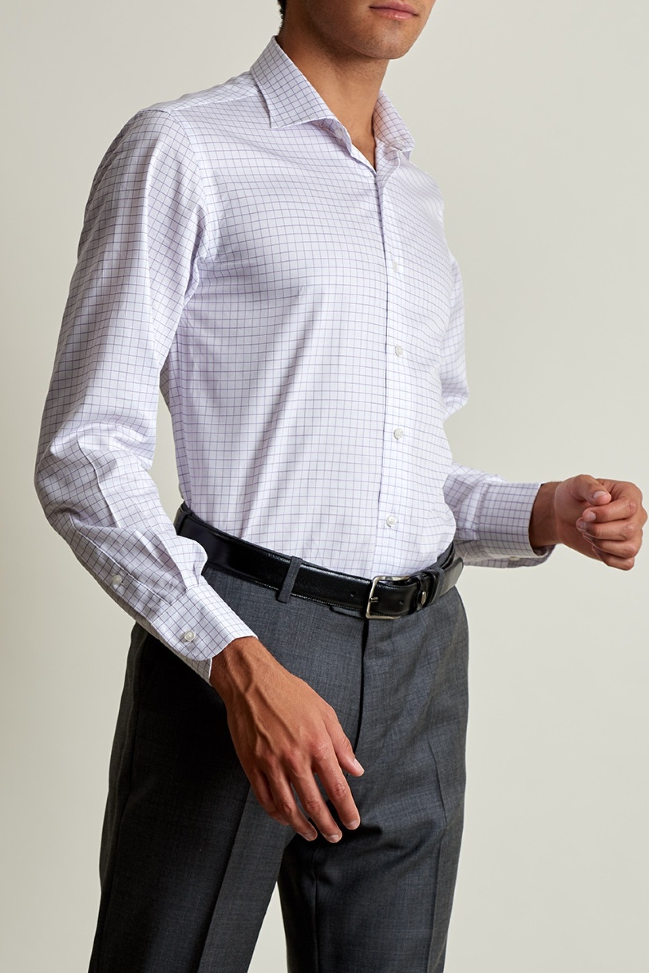 Camisa cl�sica ajustada 