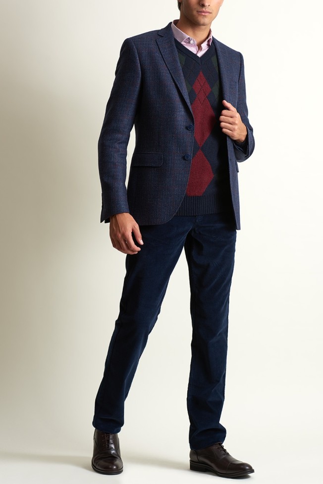 Blazer de cuadros slim fit Blazer de cuadros slim fit