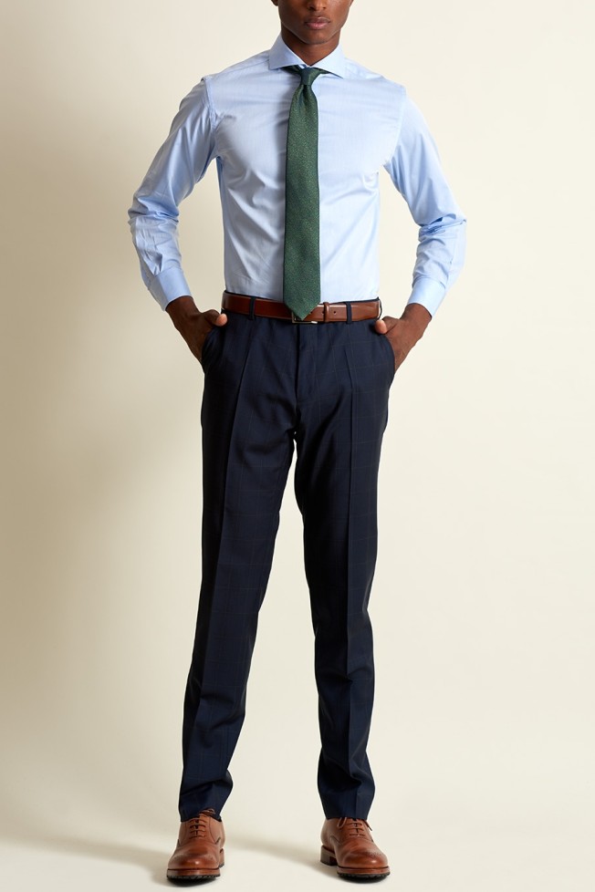 Camisa cl�ssica cintada