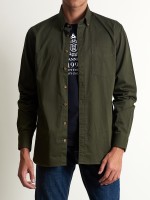 Camisa de algod�o slim fit