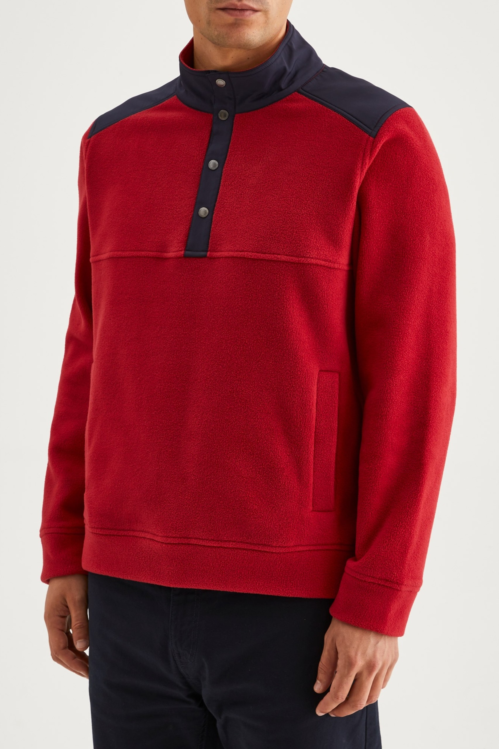 Sudadera polar con muelles