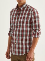 Camisa xadrez slim fit