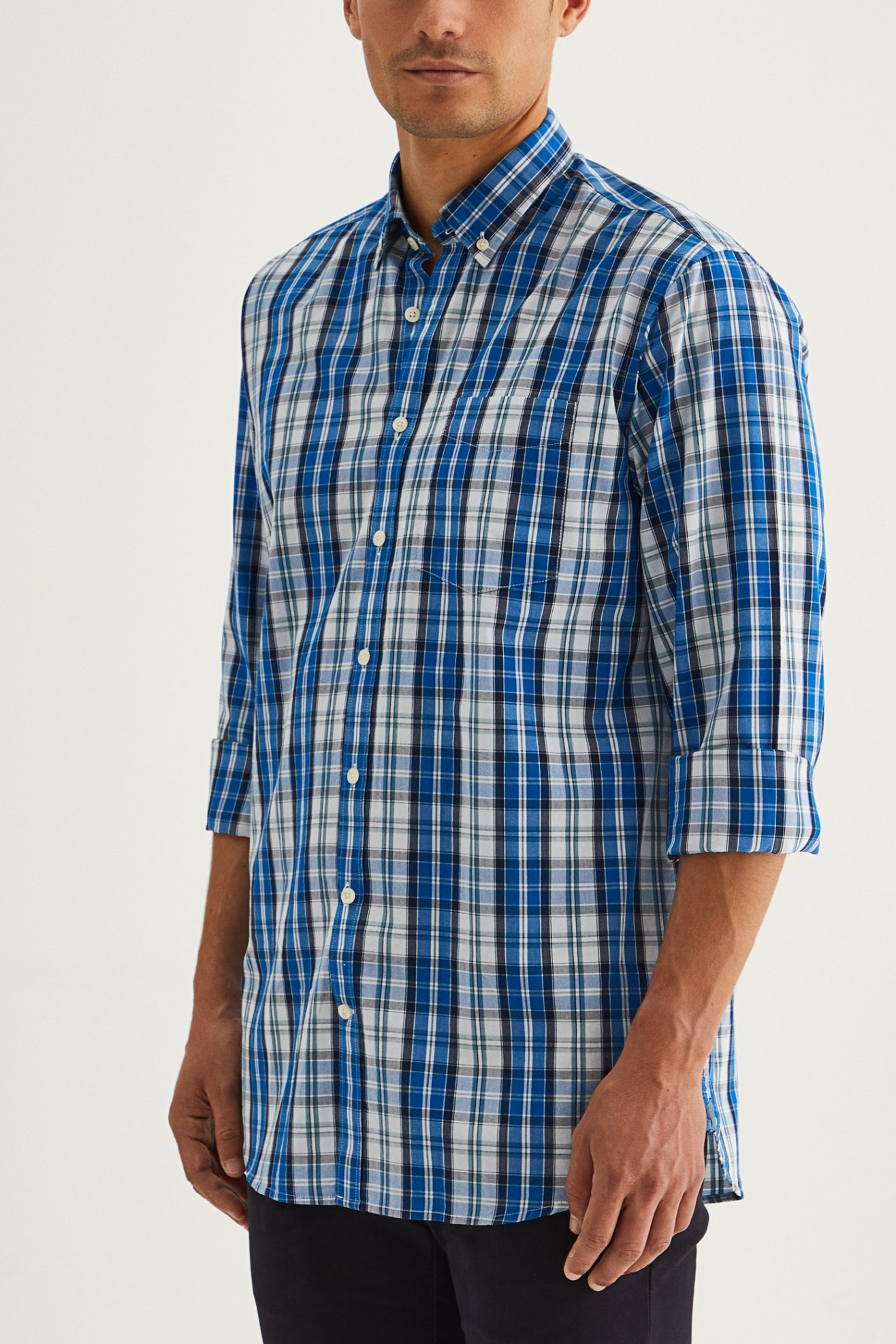 Camisa xadrez regular fit