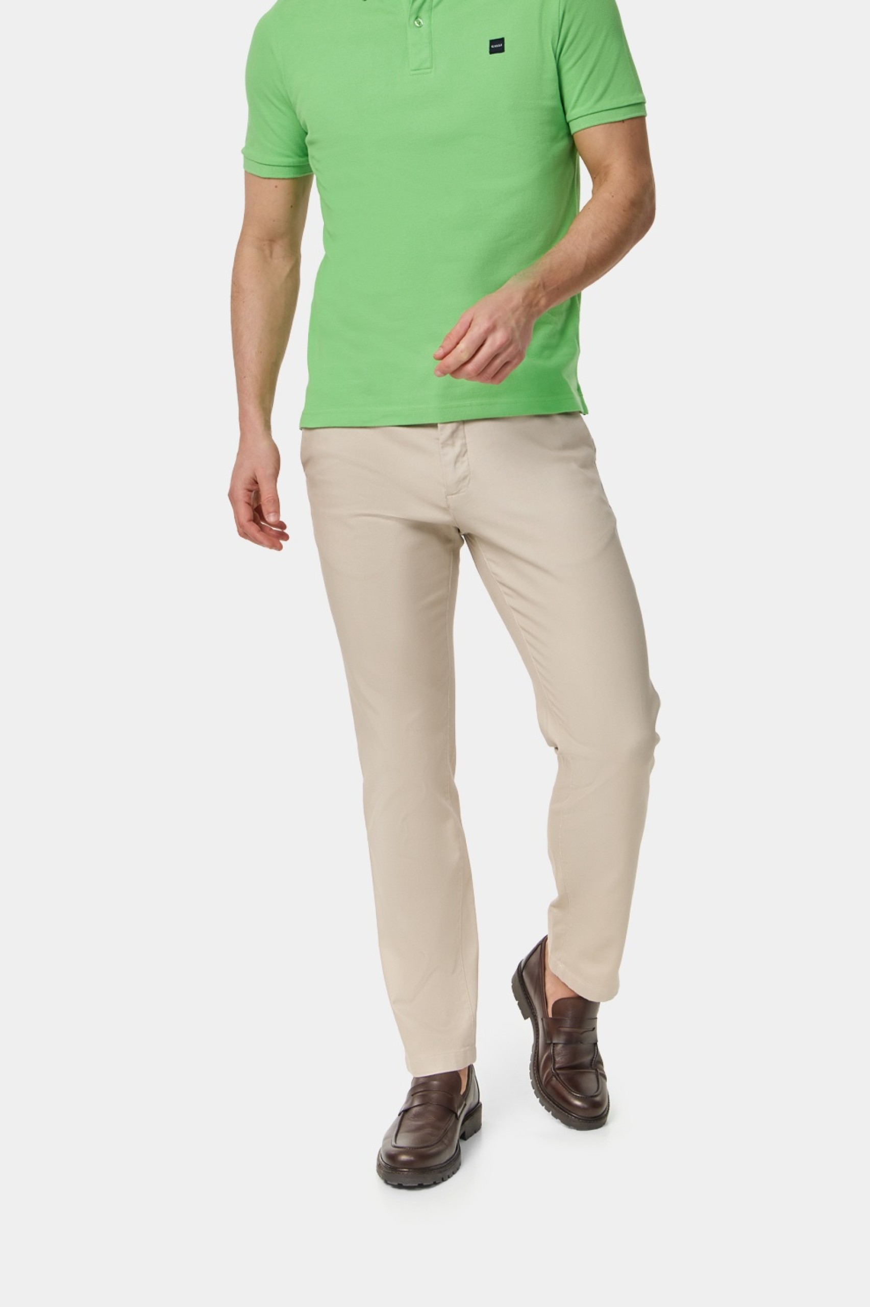 Polo Piqué Media Manga