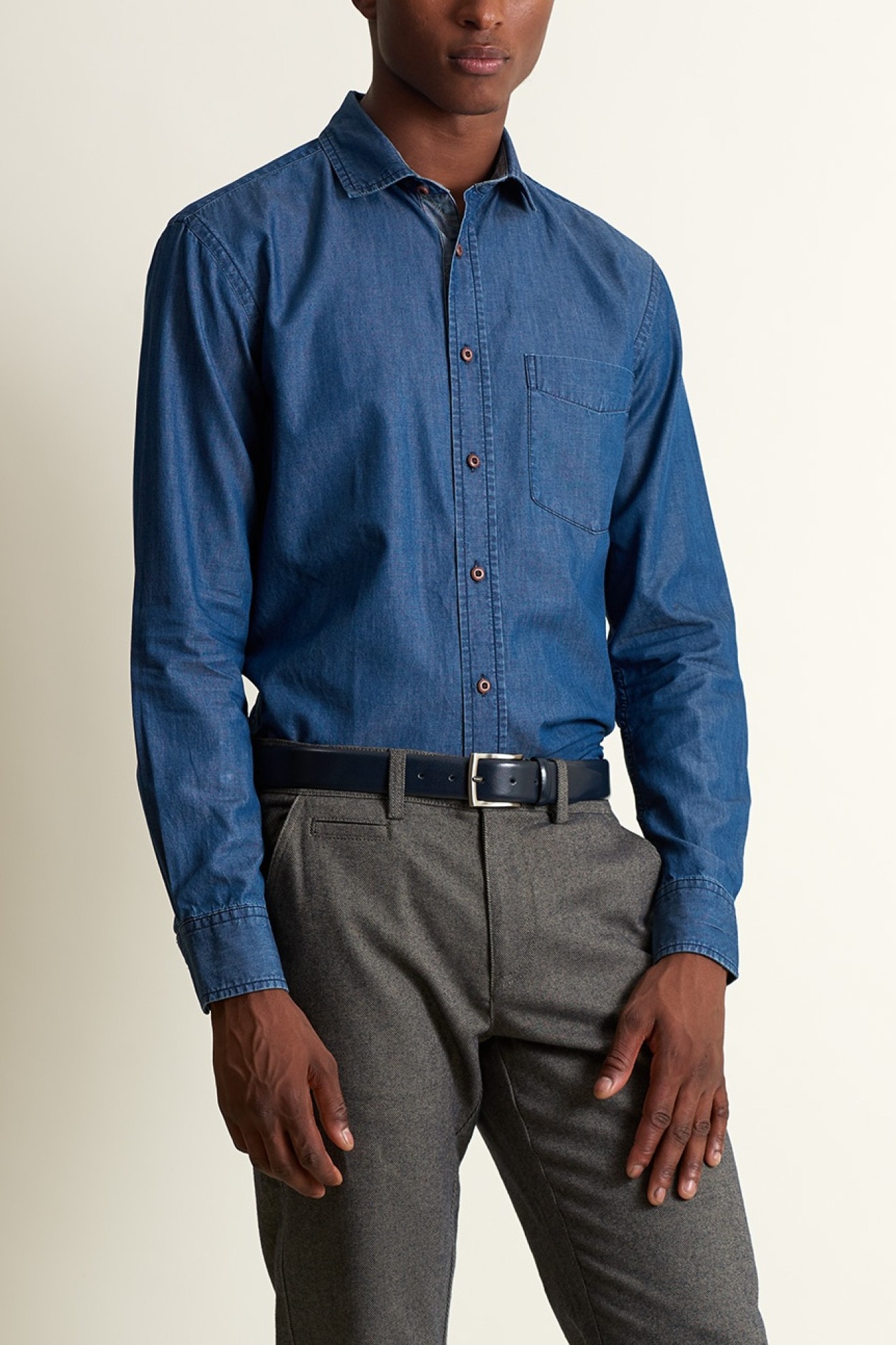 Camisa vaquera slim fit