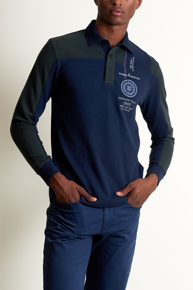 Polo Piqué Manga Larga Polo Piqué Manga Larga