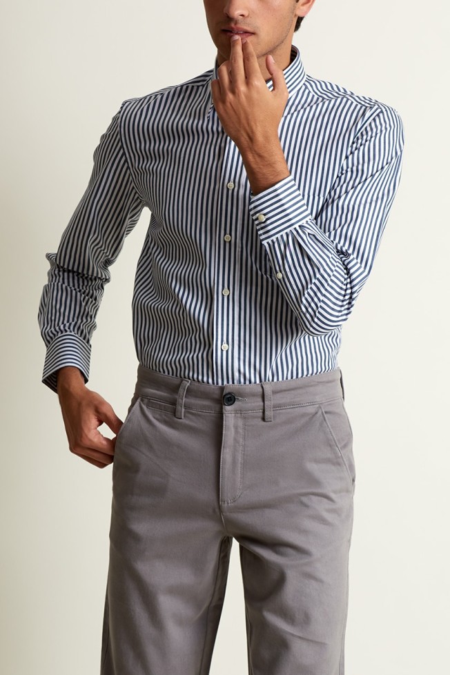 Camisa de riscas Camisa de riscas