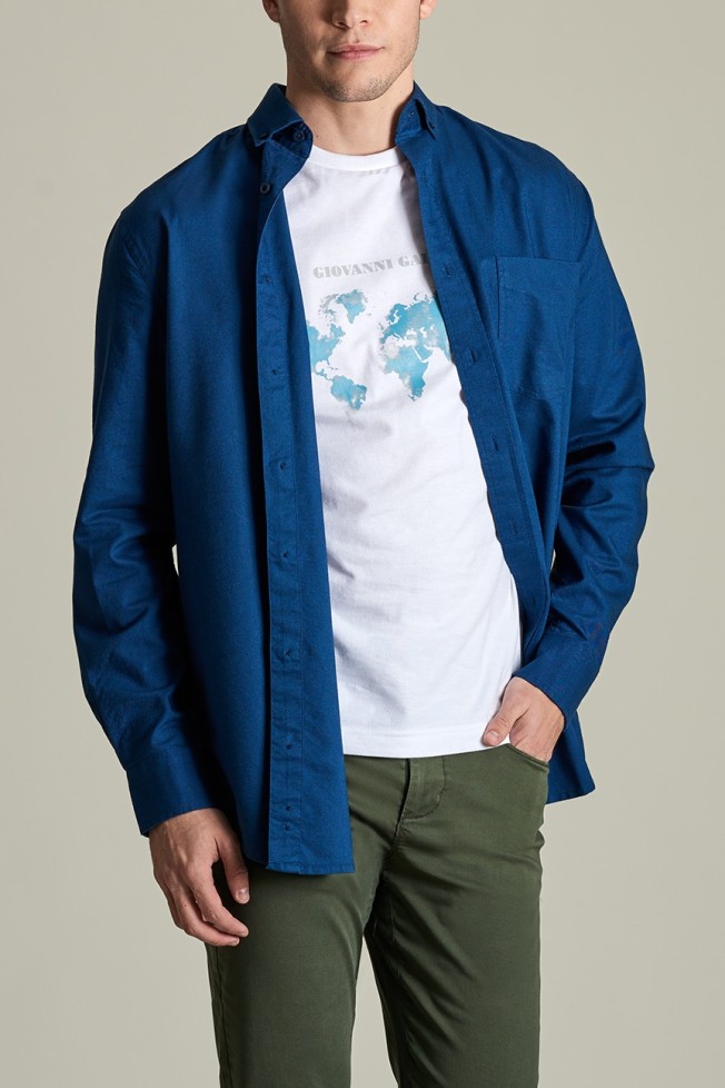 Camisa Oxford Camisa Oxford