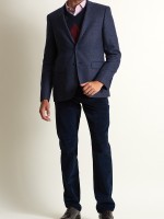 Blazer de cuadros slim fit 