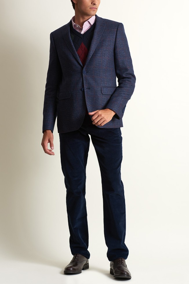 Blazer de cuadros slim fit Blazer de cuadros slim fit