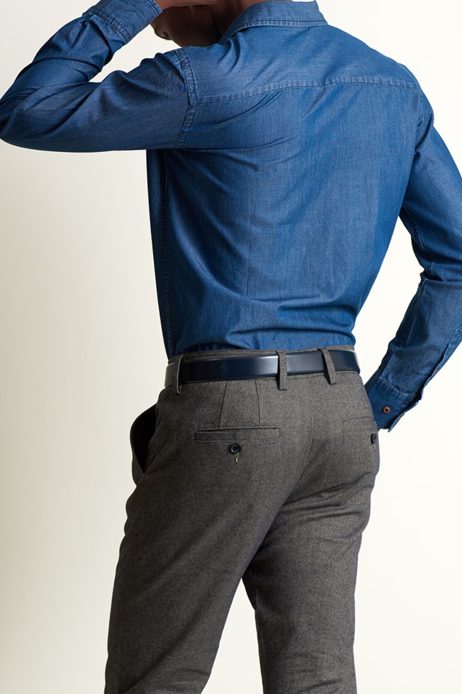 Camisa vaquera slim fit