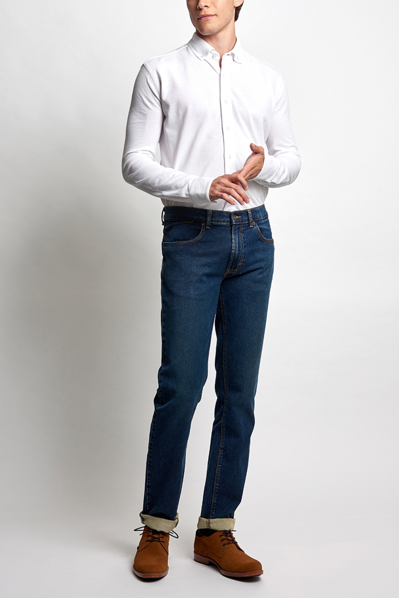 Camisa desportiva slim fit