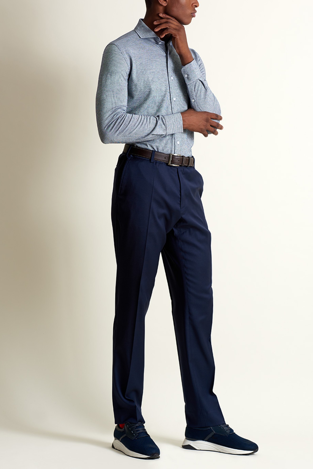 Camisa Desportiva Slim Fit