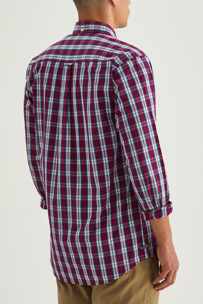 Camisa xadrez regular fit