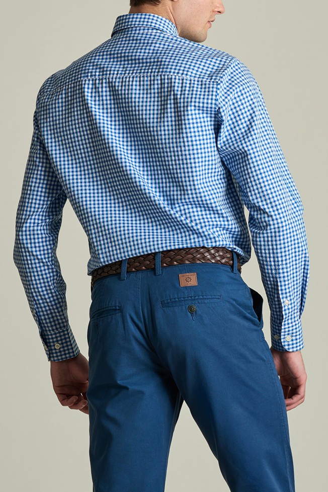 Camisa regular fit a cuadros Camisa regular fit a cuadros