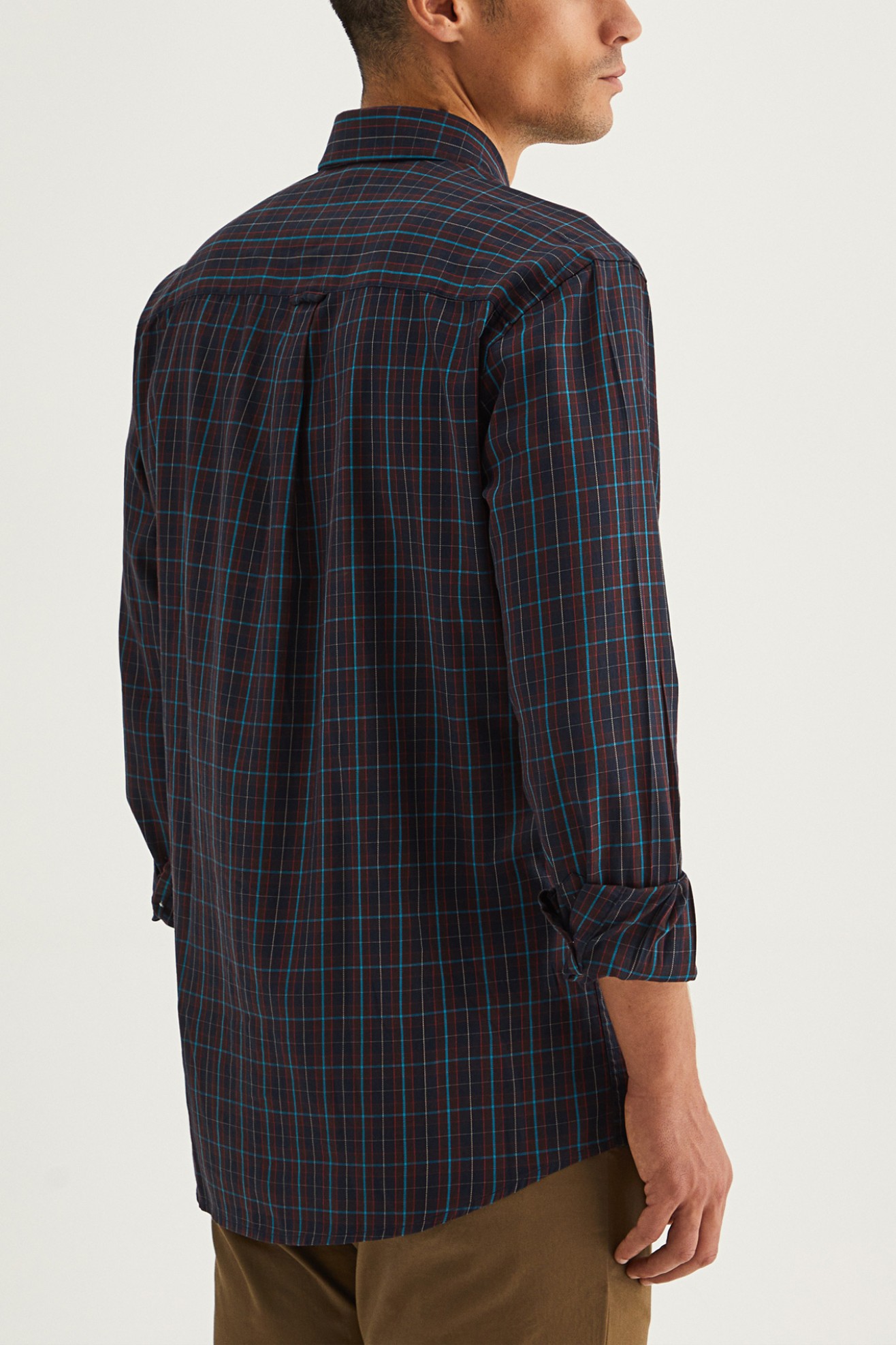 Camisa xadrez regular fit