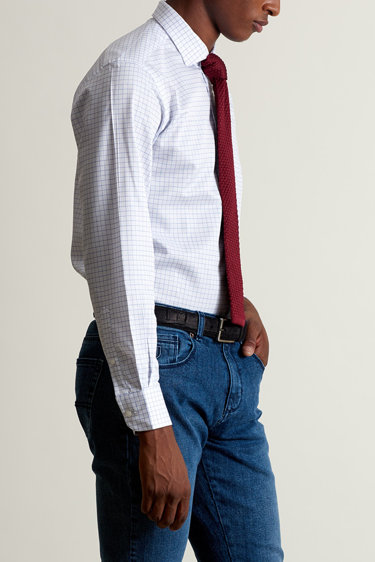 Camisa clásica ajustada