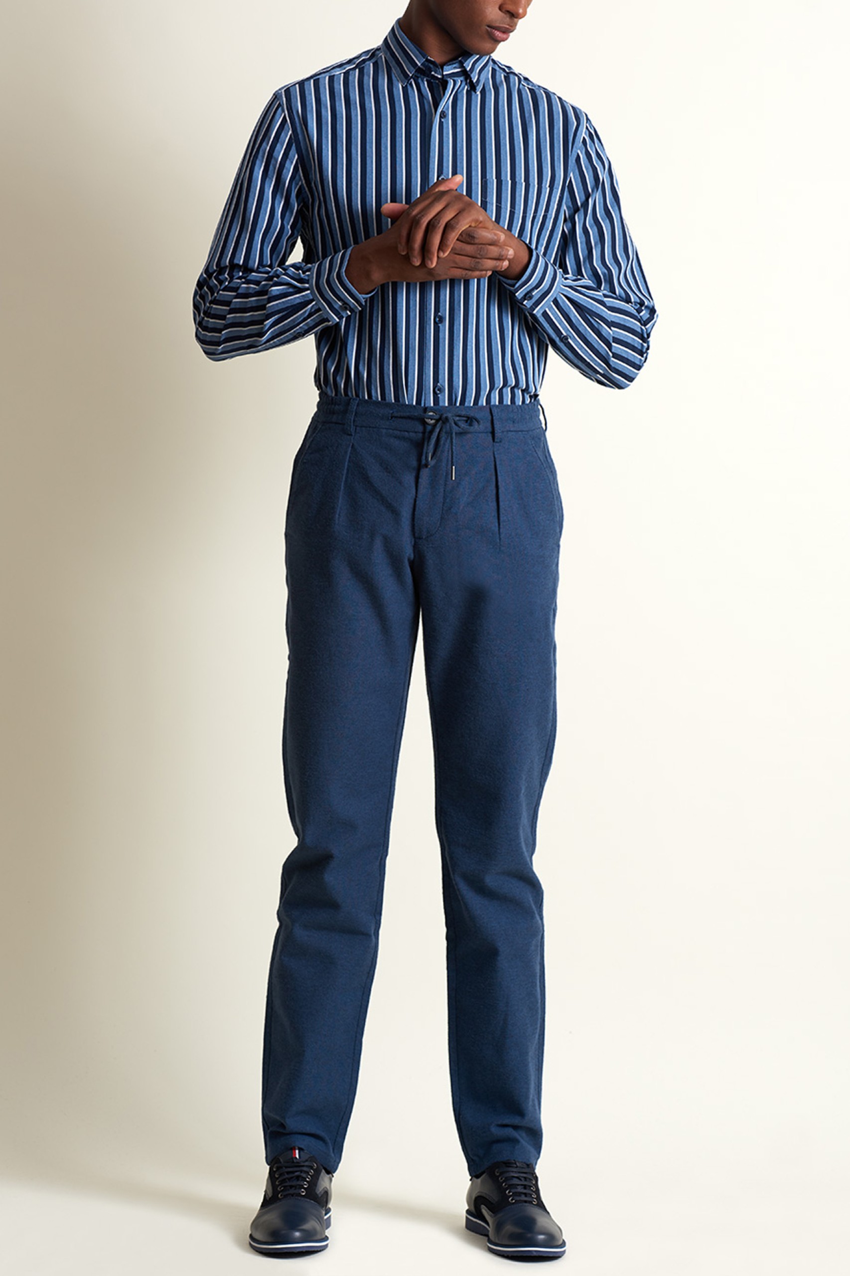 CALÇA CASUAL SLIM FIT