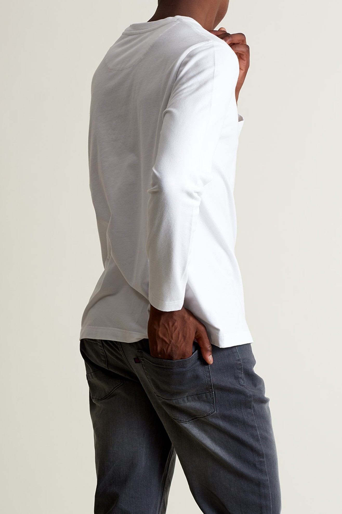 T-shirt manga comprida