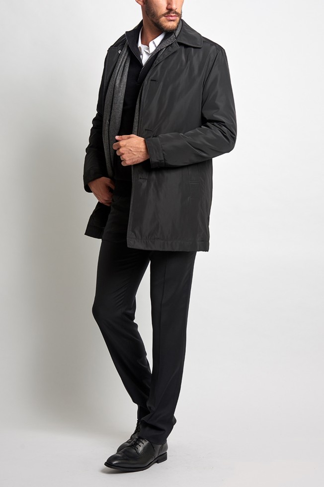 Parka con cuello Parka con cuello