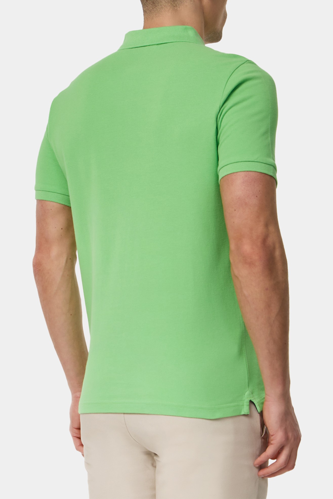 Polo piqu� manga curta