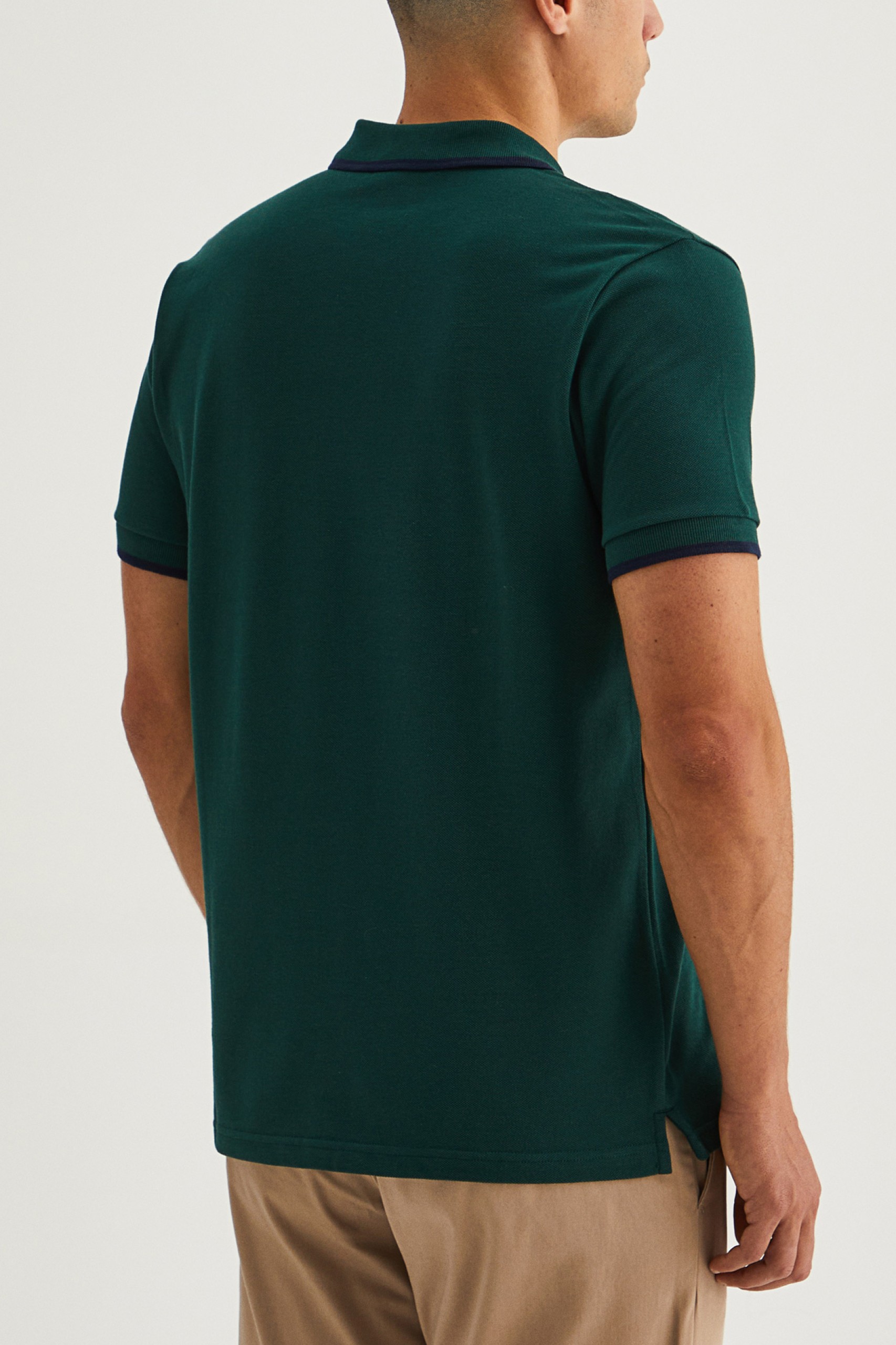 Polo de piqué 100% algodón